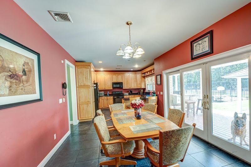 Dining room, Interior, Kitchen, Pendant Lights, Recessed Lighting