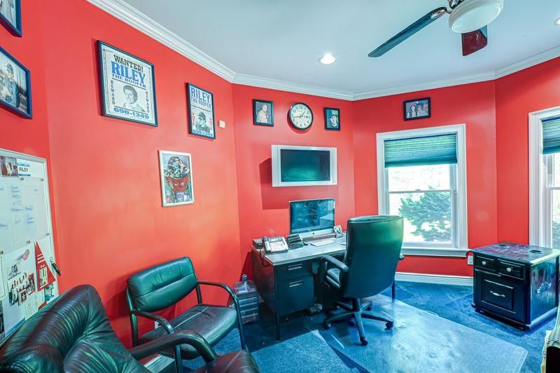 Home Office, Interior, Recessed Lighting