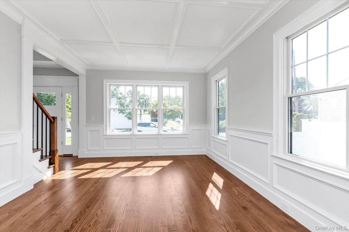 Empty room, Interior, Wood Texture Flooring