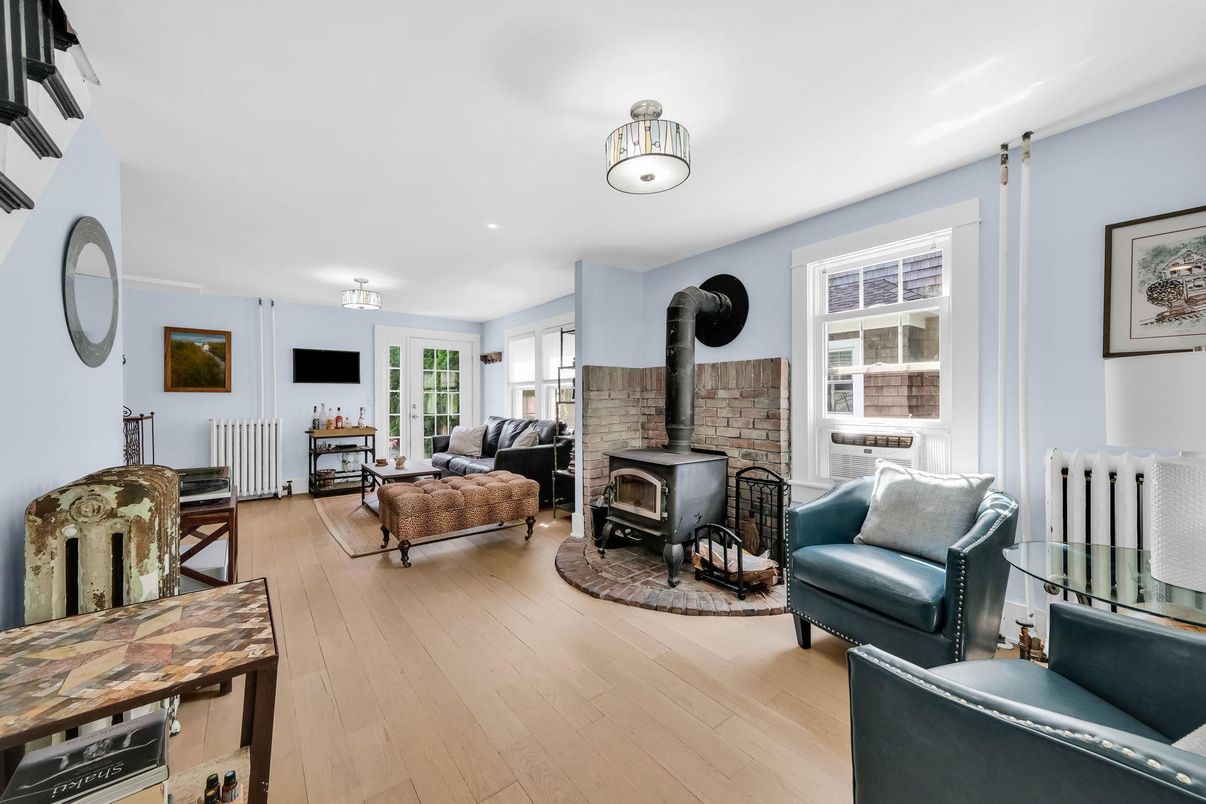 Fireplace, Interior, Living room, Wood Texture Flooring
