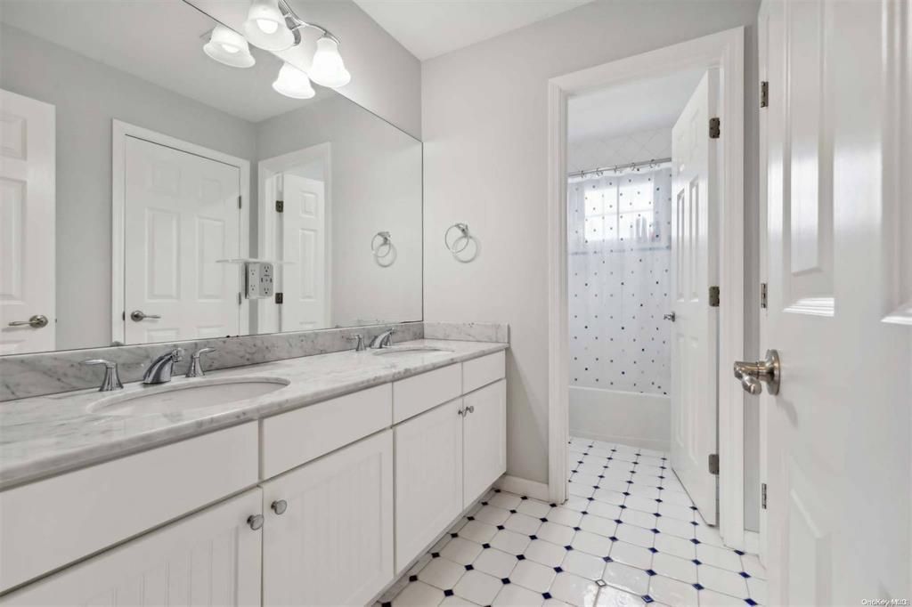 Bathroom, Dual Sink Vanities, Glass Shower, Interior