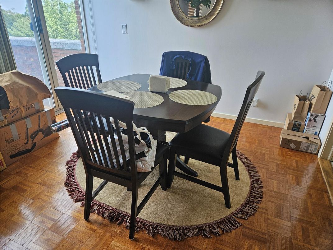 Dining room, Interior, Wood Texture Flooring