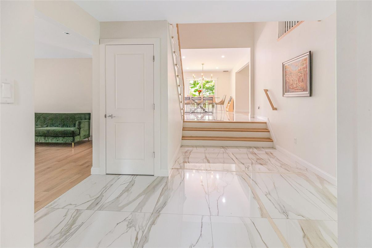 Interior, Marble, Recessed Lighting