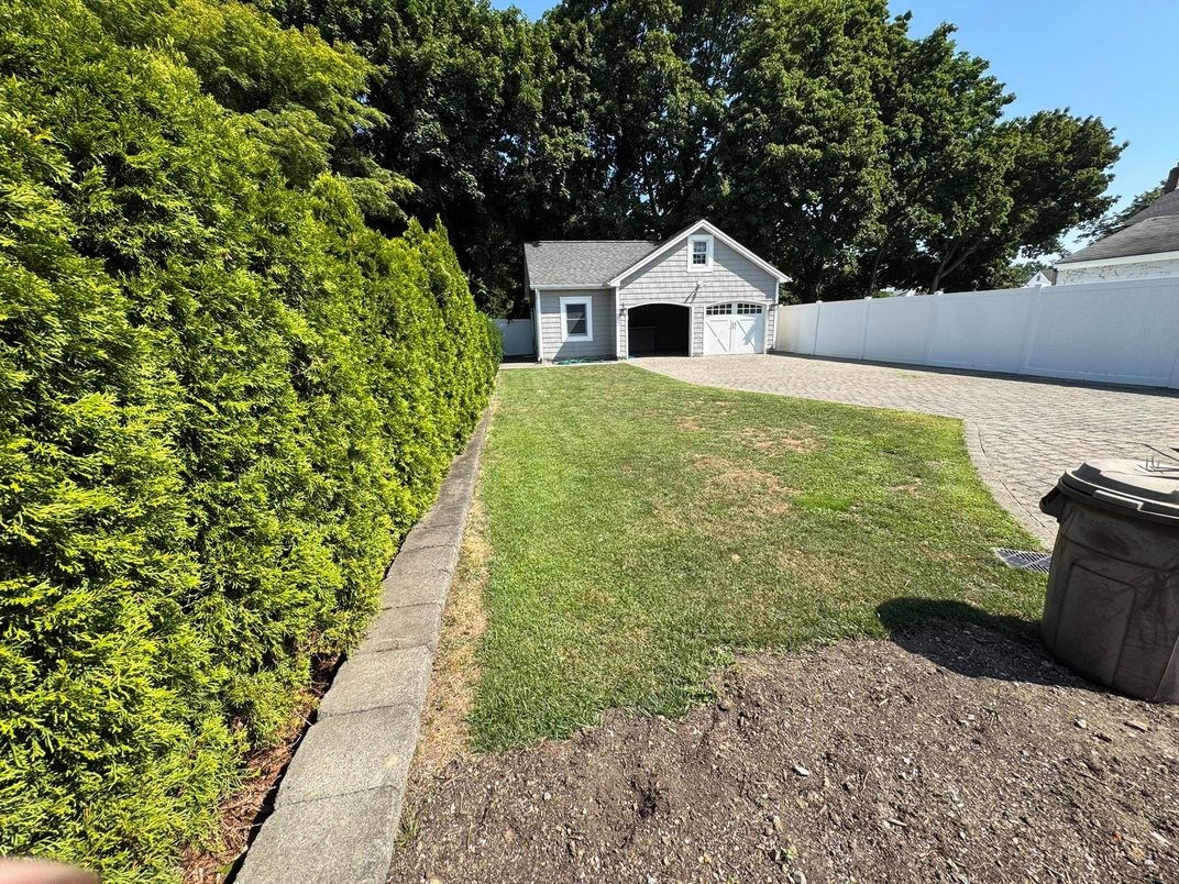 Backyard, Detached Garage, Exterior