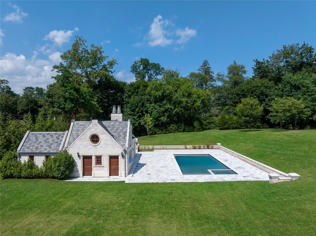 Backyard, Exterior, Facade, Pool, None