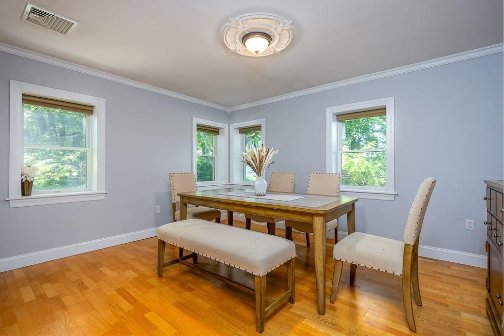 Dining room, Interior, Wood Texture Flooring