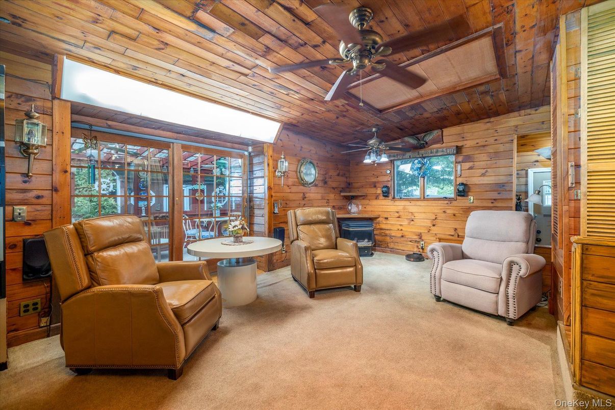 Interior, Living room, Wooden Ceilings, Wooden Walls
