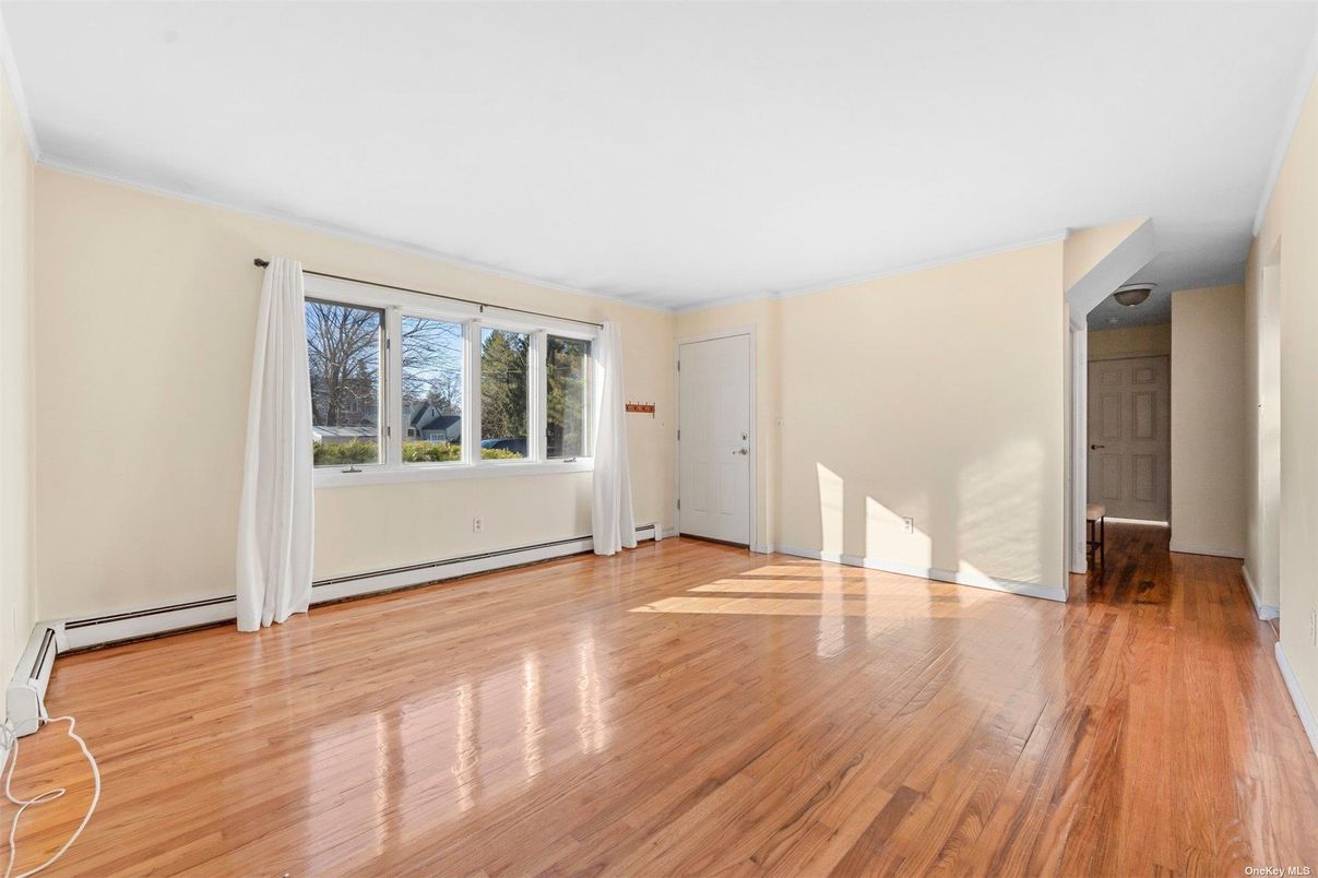 Empty room, Interior, Wood Texture Flooring