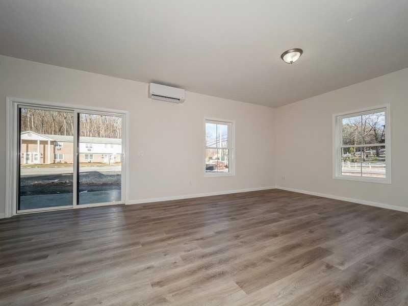 Empty room, Interior, Wood Texture Flooring