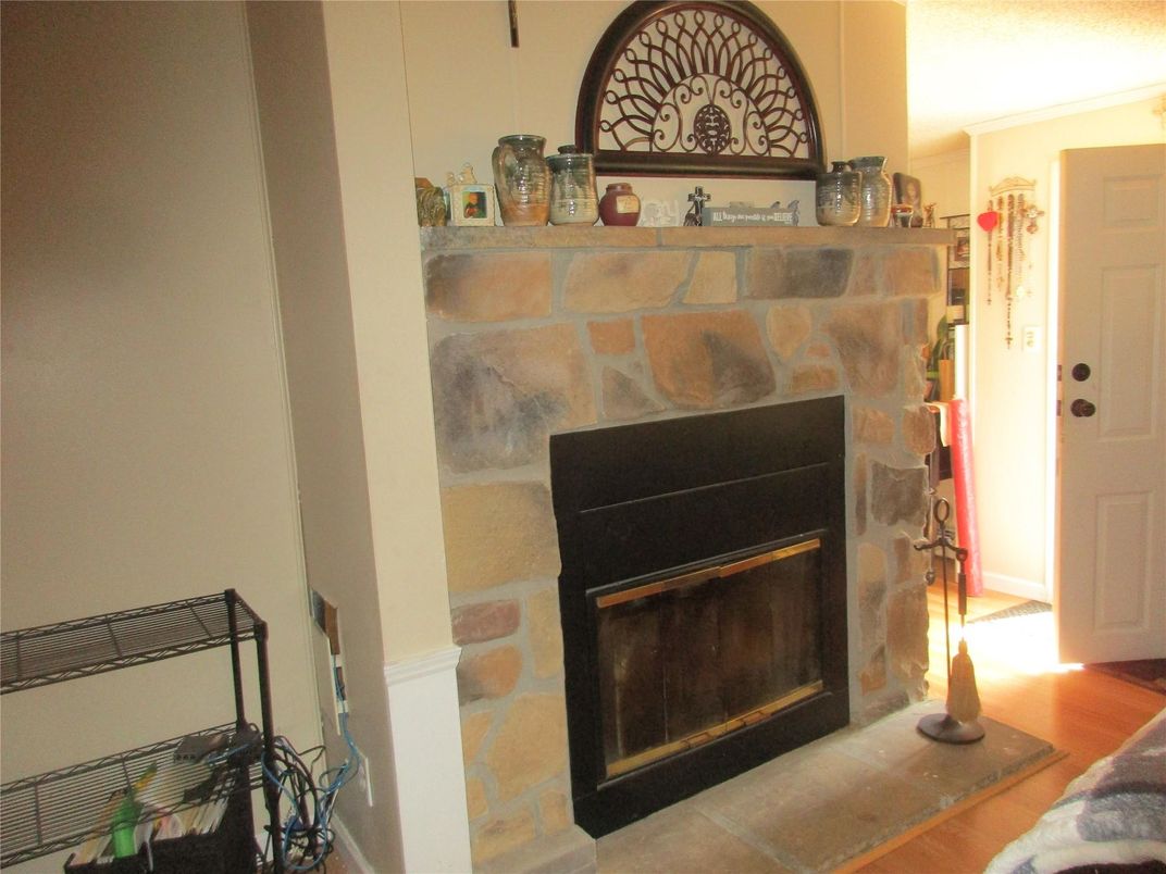 Fireplace, Interior, Wood Texture Flooring