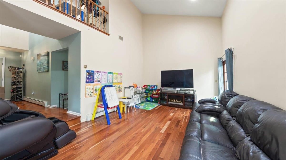 Fireplace, Interior, Living room, Wood Texture Flooring