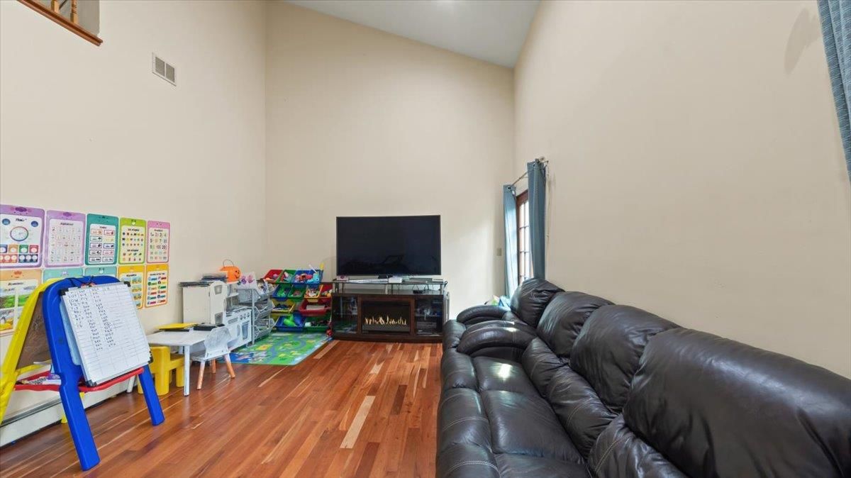 Fireplace, Interior, Wood Texture Flooring