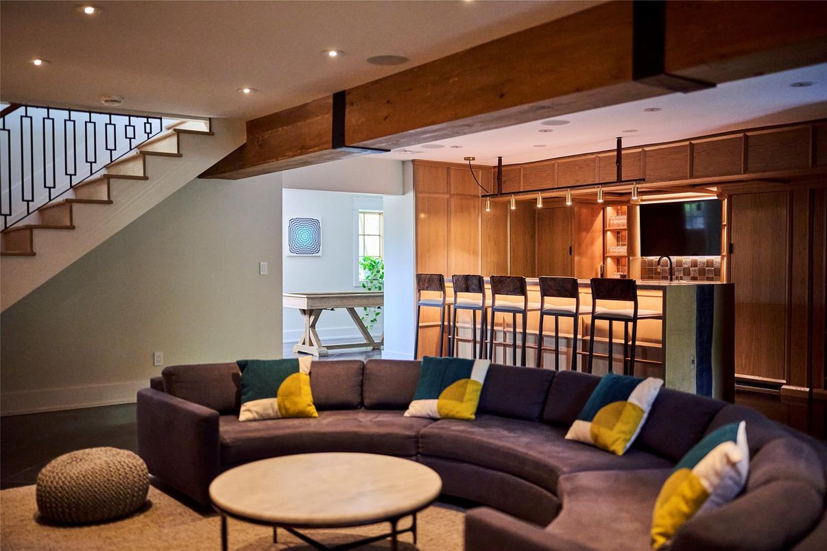 Interior, Living room, Pendant Lights, Recessed Lighting