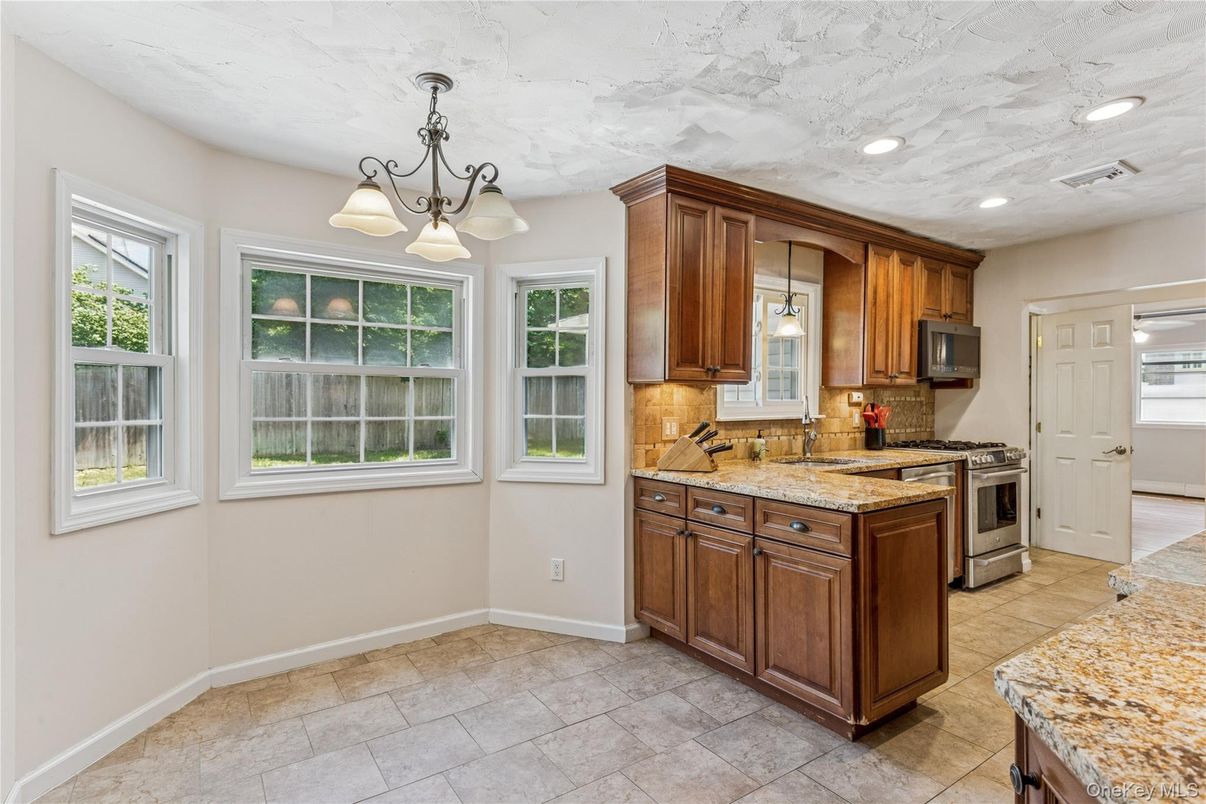 Chandelier, Interior, Kitchen, Recessed Lighting