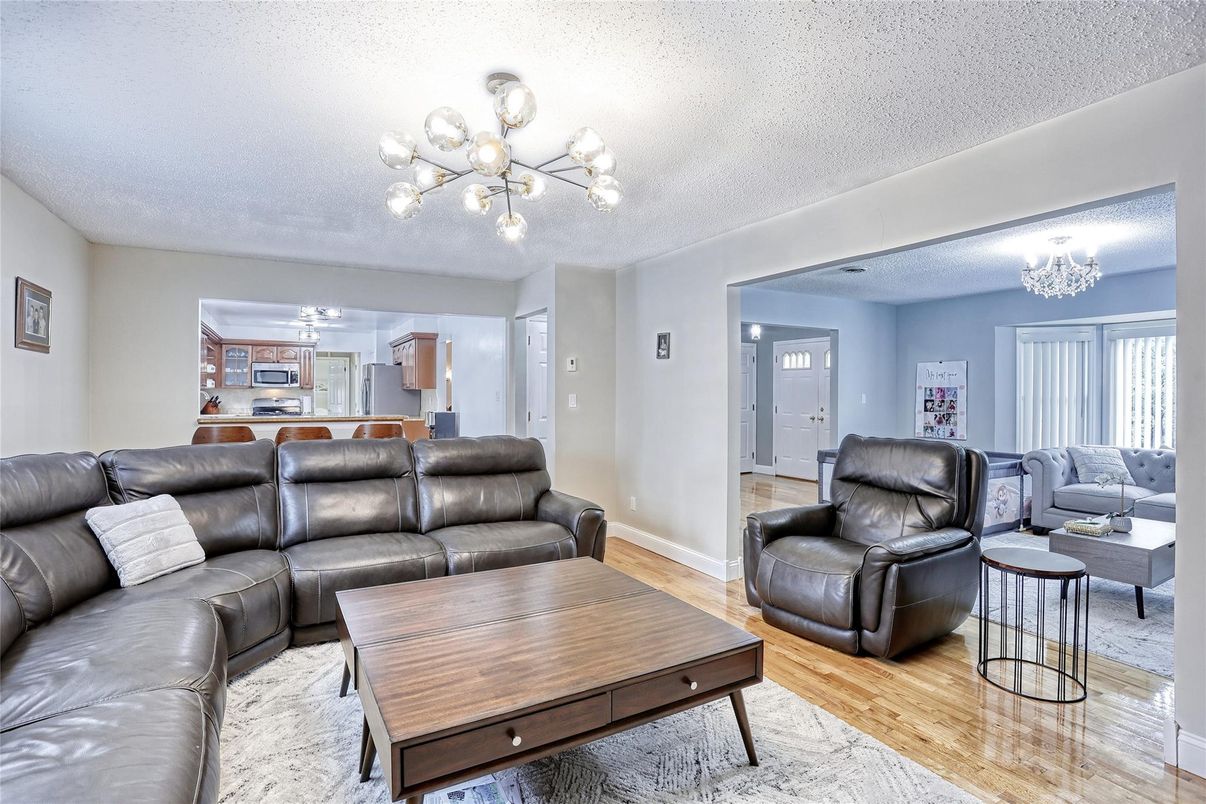 Chandelier, Interior, Living room, Wood Texture Flooring