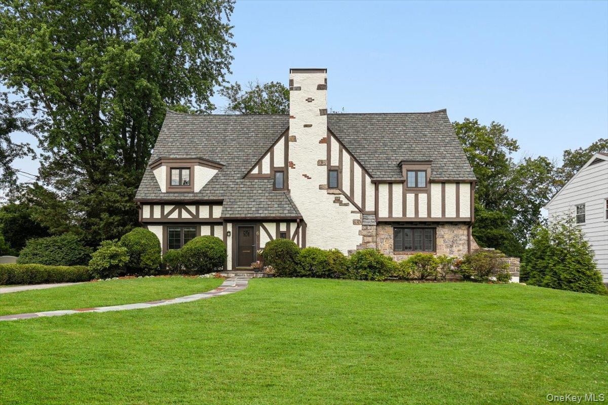 Backyard, Exterior, Facade, Tudor Revival
