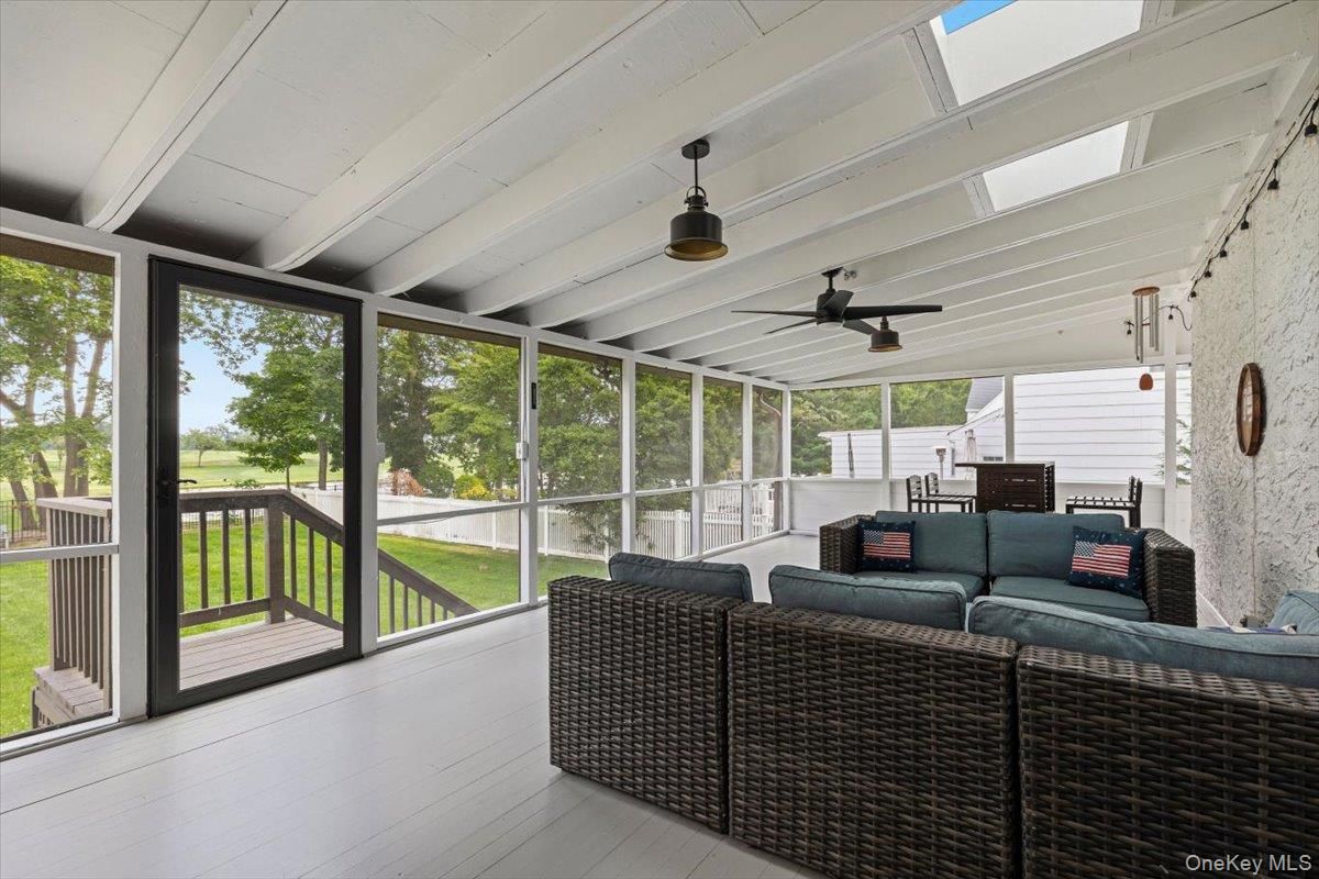 Interior, Sun Room, Wood Texture Flooring