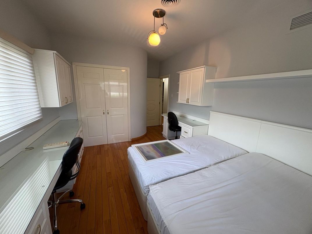 Bedroom, Home Office, Interior, Wood Texture Flooring