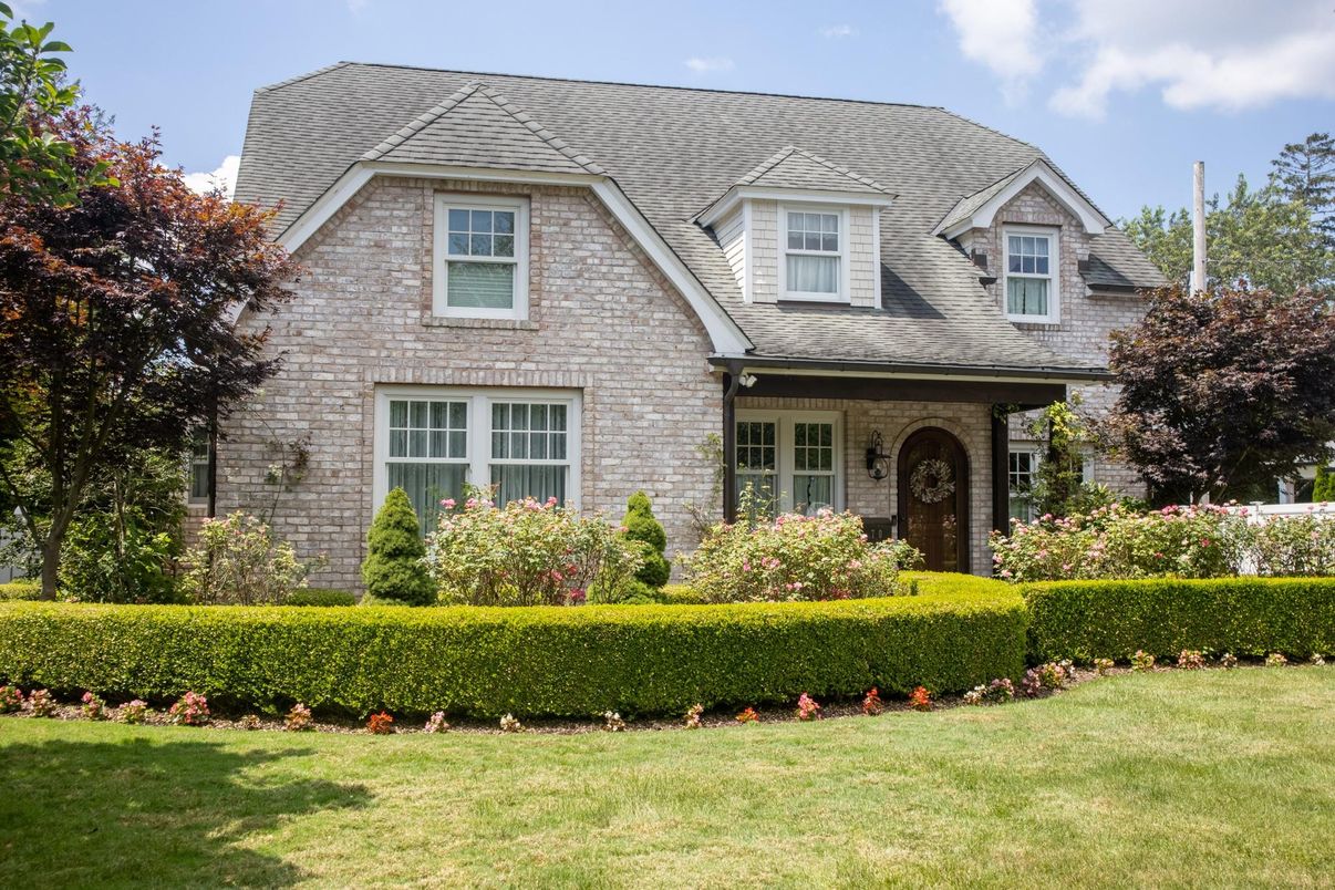 Exterior, Facade, Brick Facade, French Provincial