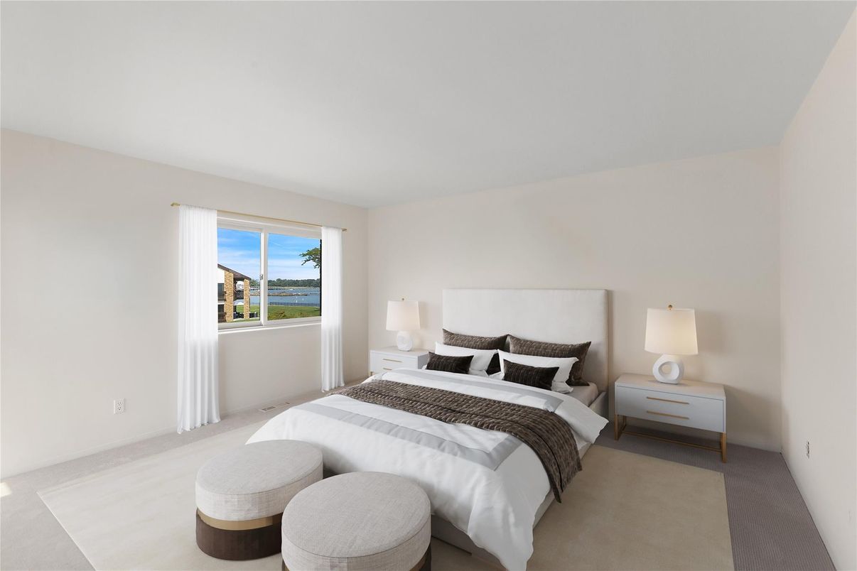 Bedroom, Interior, Water
