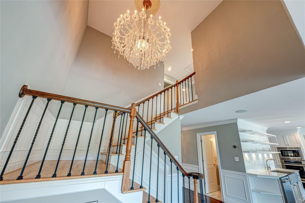 Chandelier, Interior, Kitchen, Recessed Lighting