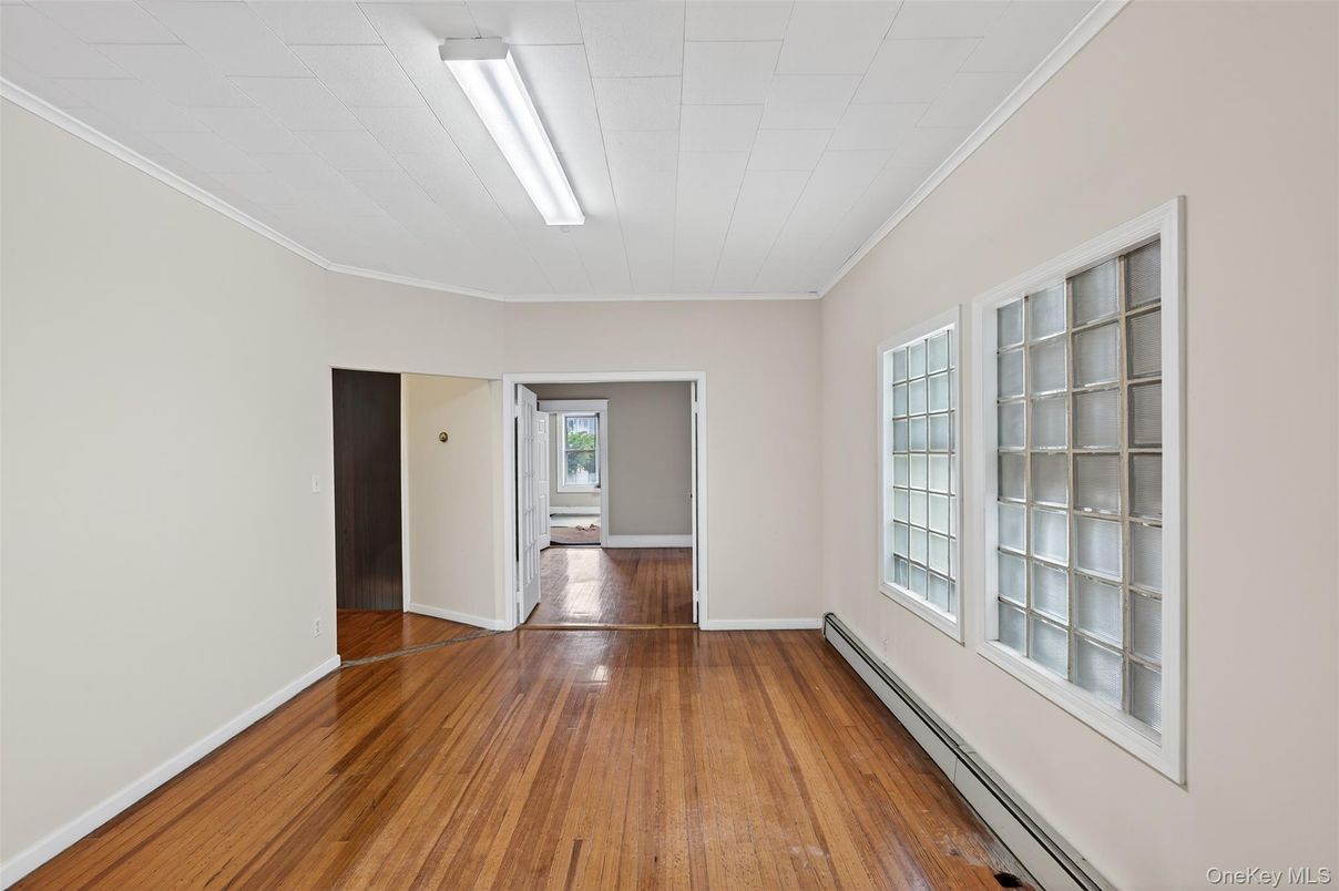Empty room, Interior, Wood Texture Flooring