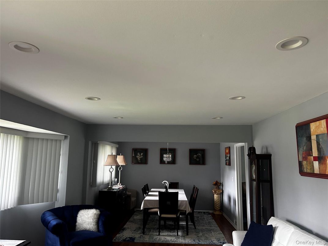 Dining room, Interior, Recessed Lighting