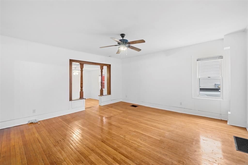 Empty room, Interior, Wood Texture Flooring