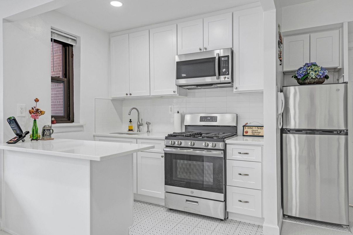 Interior, Kitchen, Recessed Lighting, Stainless Steel Appliances