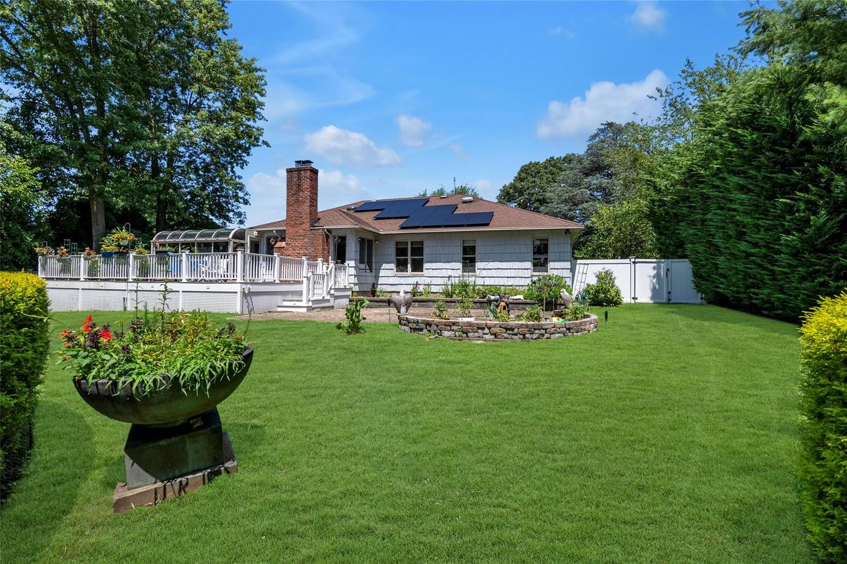 Backyard, Exterior, Solar Panels