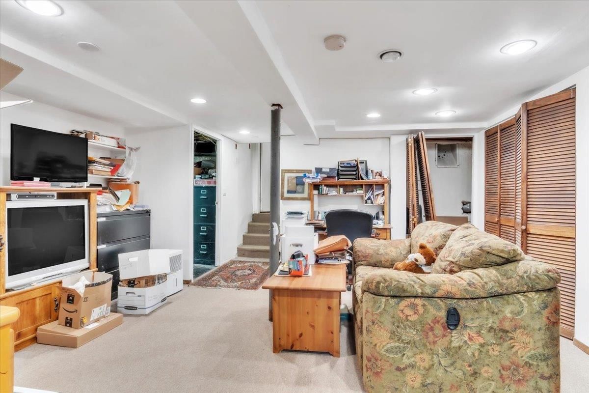 Home Office, Interior, Living room, Recessed Lighting