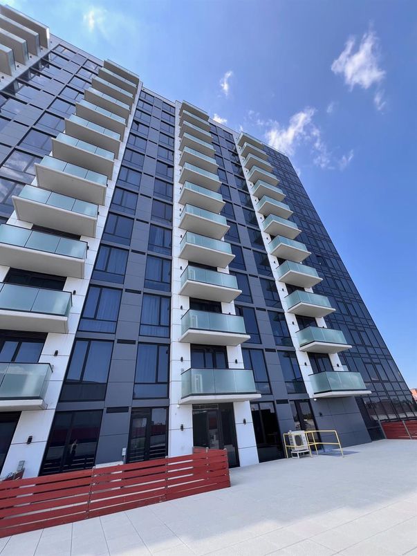 Exterior, Facade, Condo Building