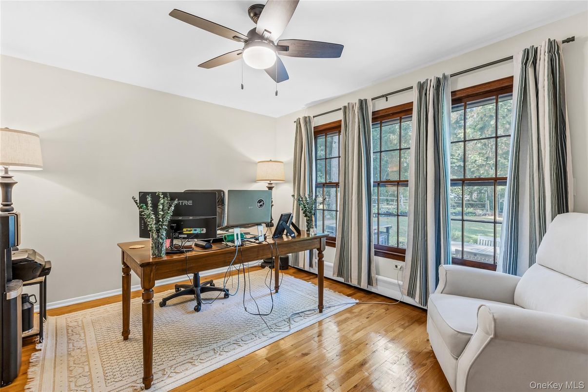 Home Office, Interior, Wood Texture Flooring