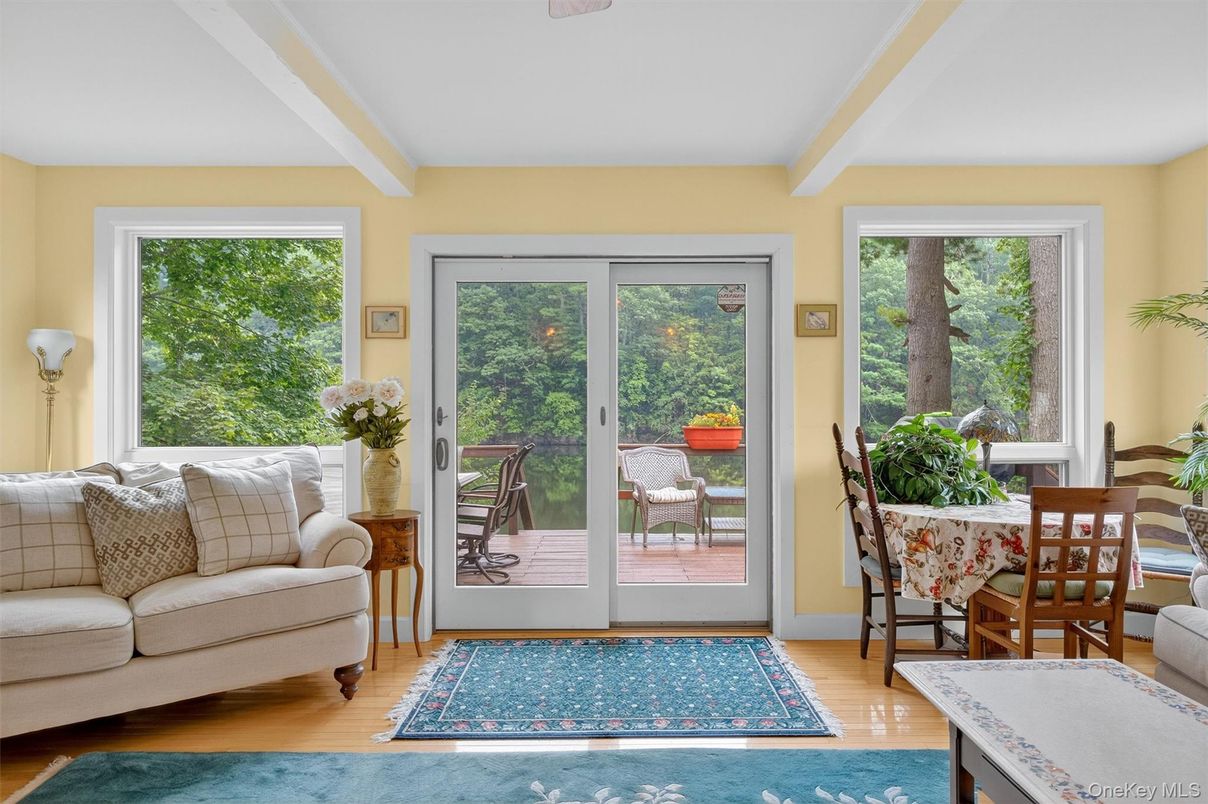 Dining room, Interior, Wood Texture Flooring