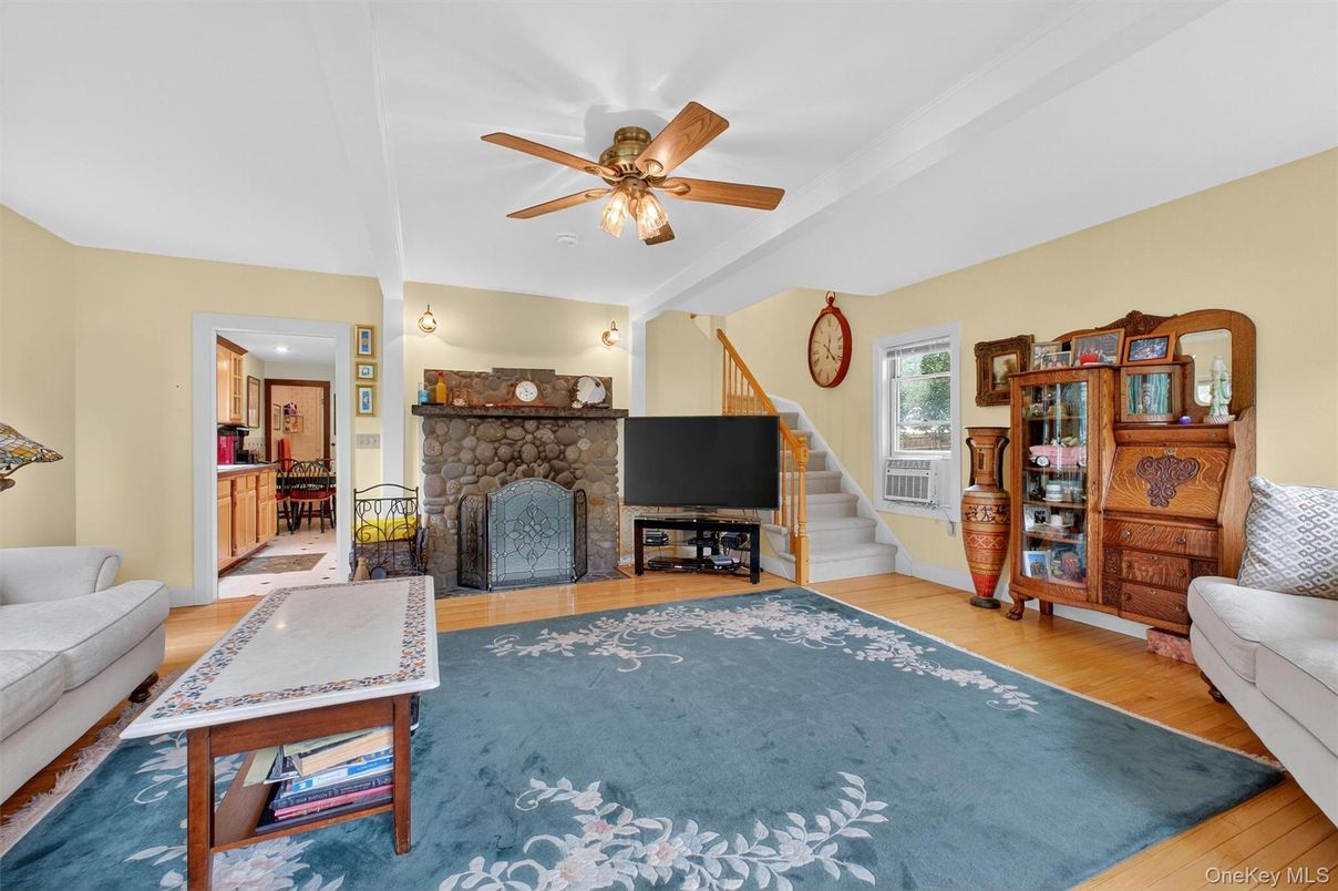 Fireplace, Interior, Wood Texture Flooring