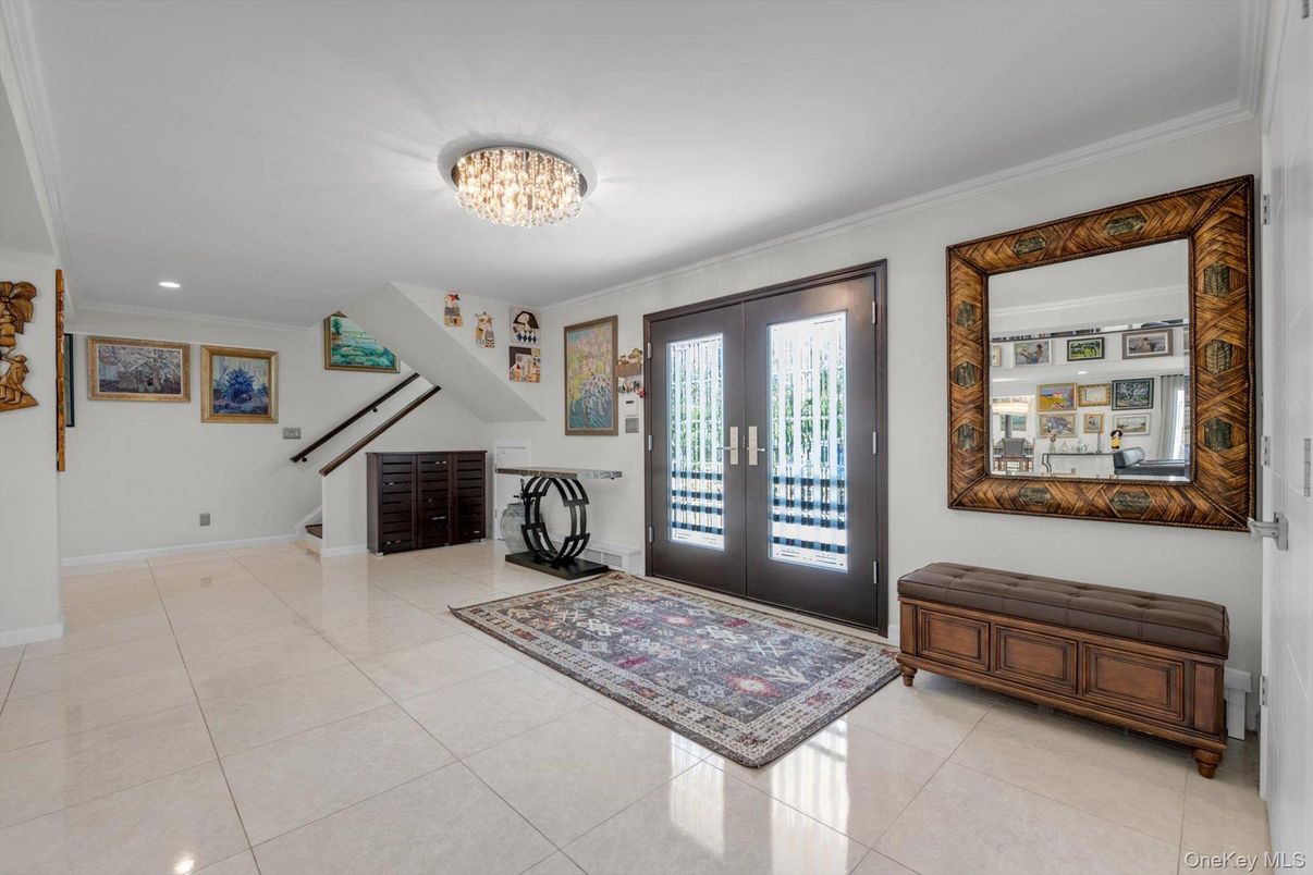 Chandelier, Interior, Recessed Lighting