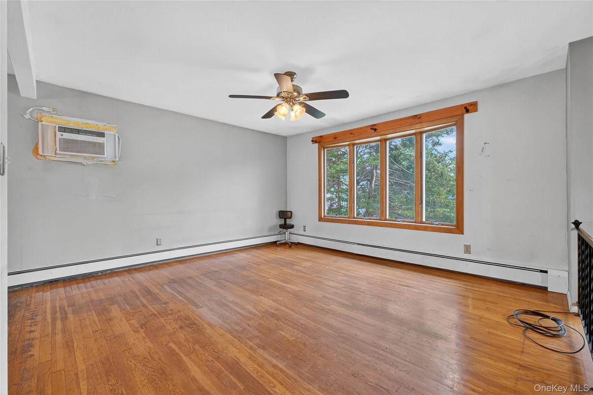 Empty room, Interior, Wood Texture Flooring