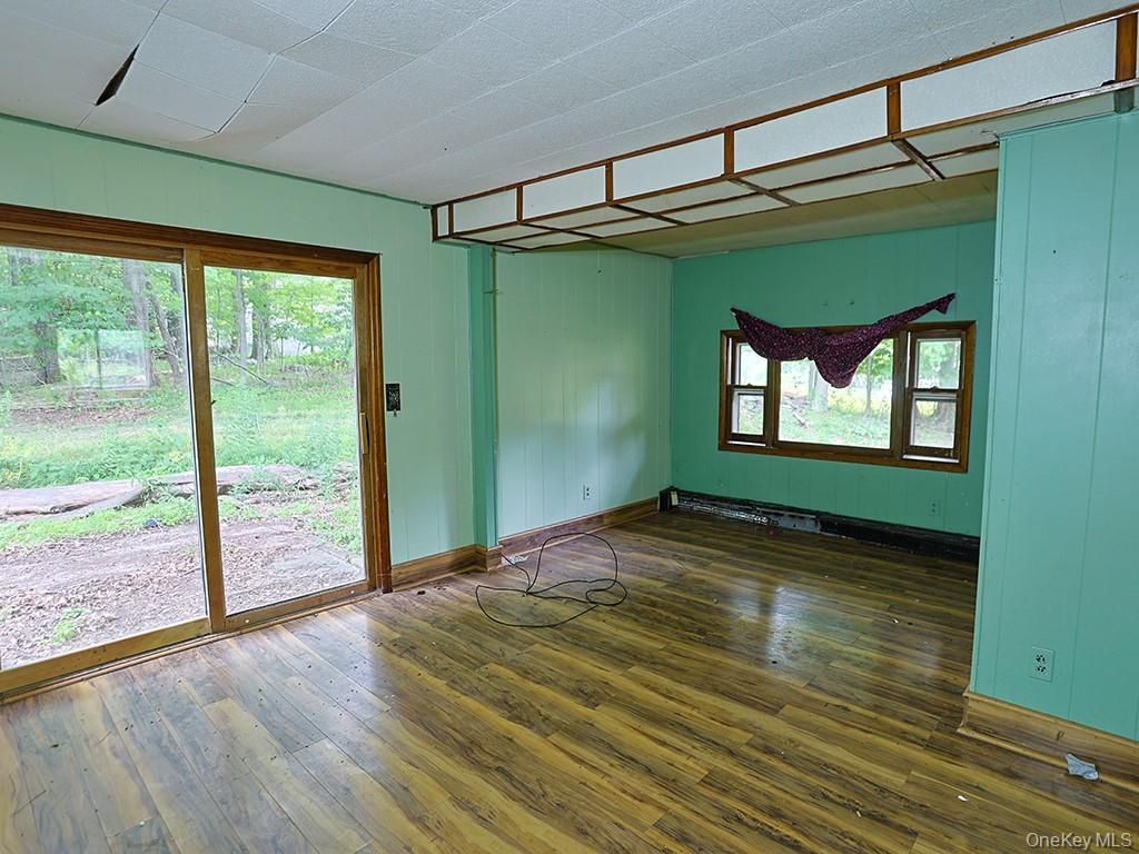 Empty room, Interior, Wood Texture Flooring