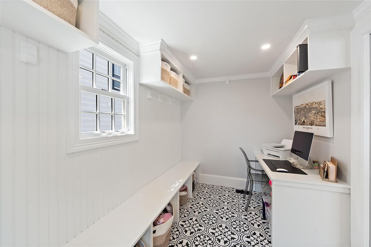 Home Office, Interior, Recessed Lighting