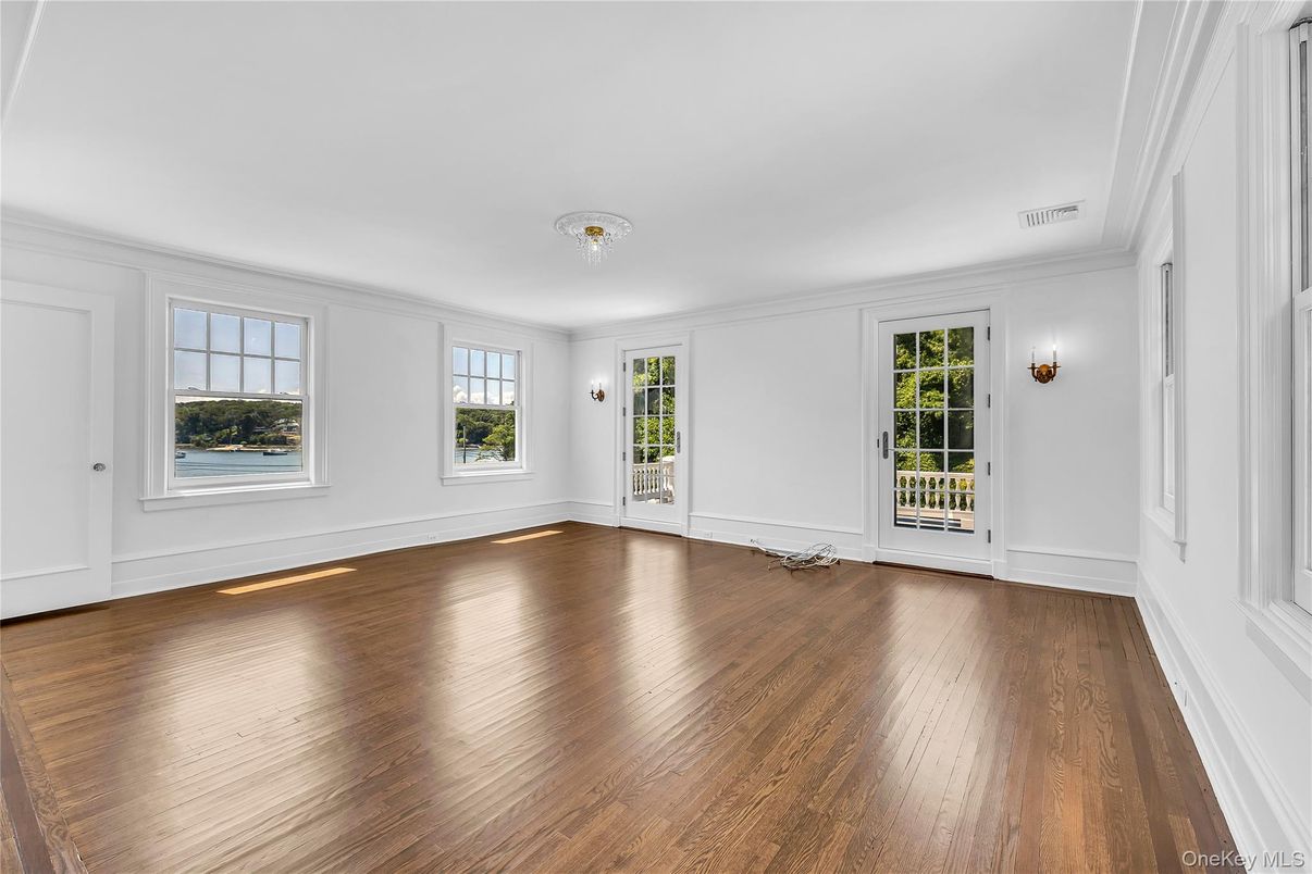 Empty room, Interior, Wood Texture Flooring