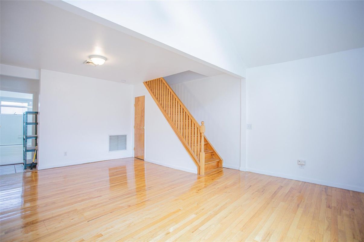 Empty room, Interior, Wood Texture Flooring
