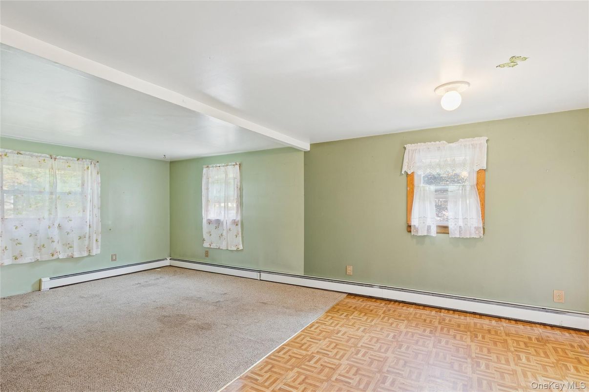 Empty room, Interior, Wood Texture Flooring