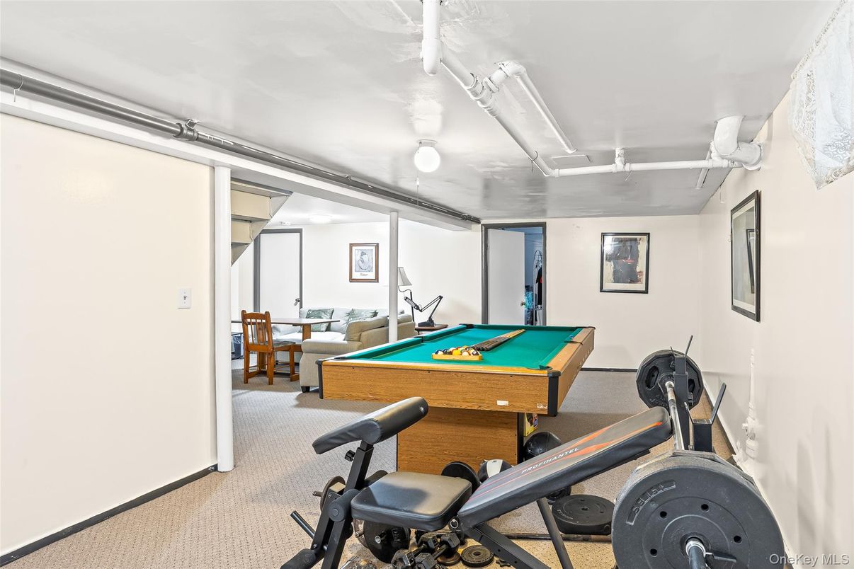 Billiard Table, Fitness Equipment, Game Room, Interior