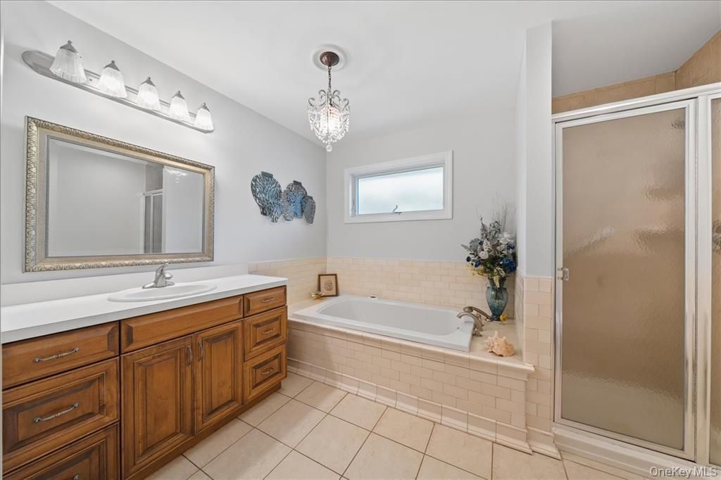 Bathroom, Dual Sink Vanities, Glass Shower, Interior
