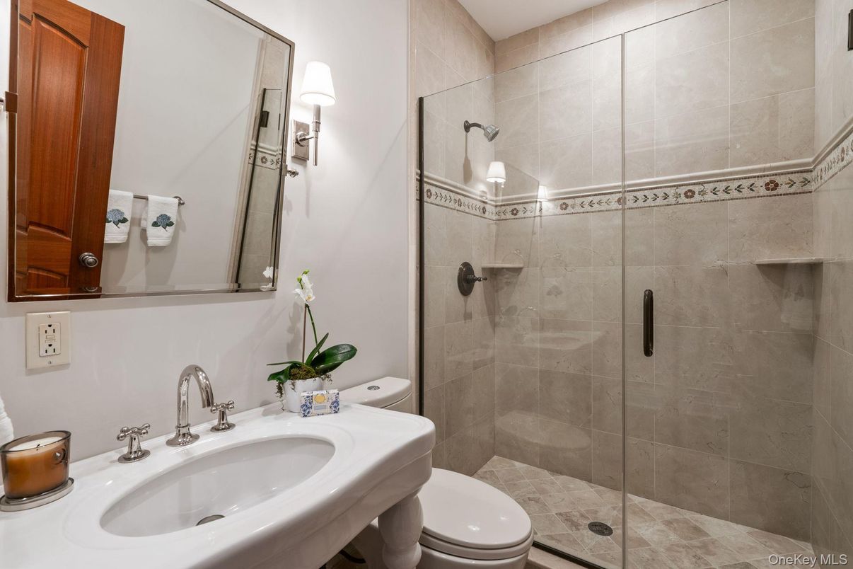Bathroom, Glass Shower, Interior