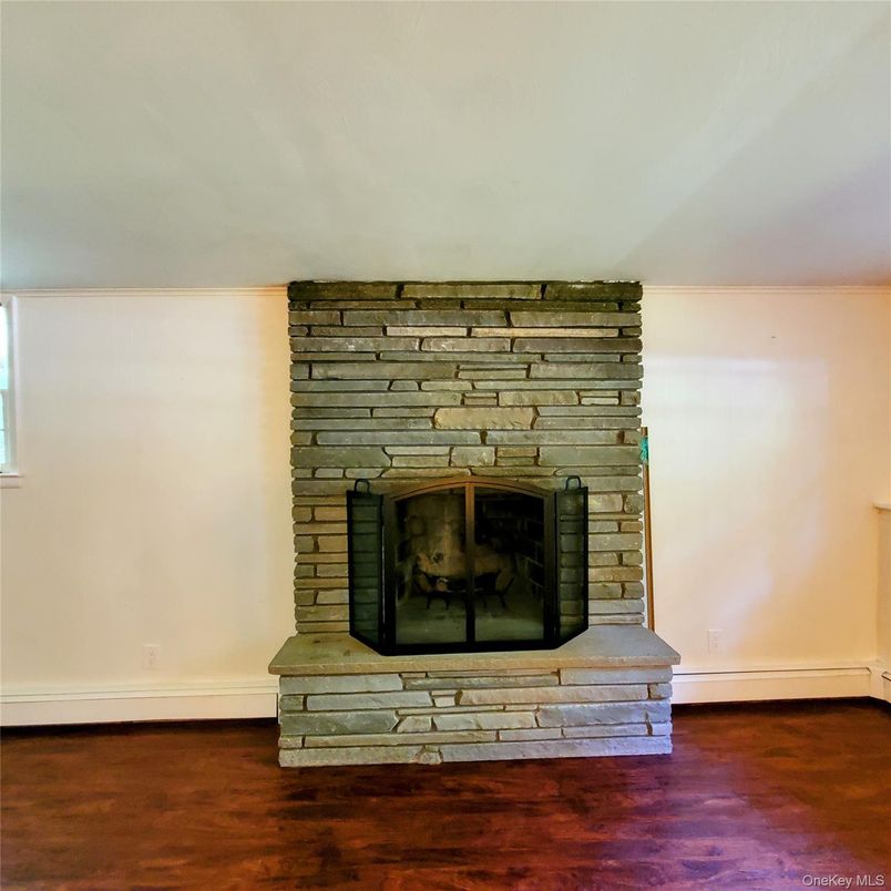 Fireplace, Interior, Wood Texture Flooring