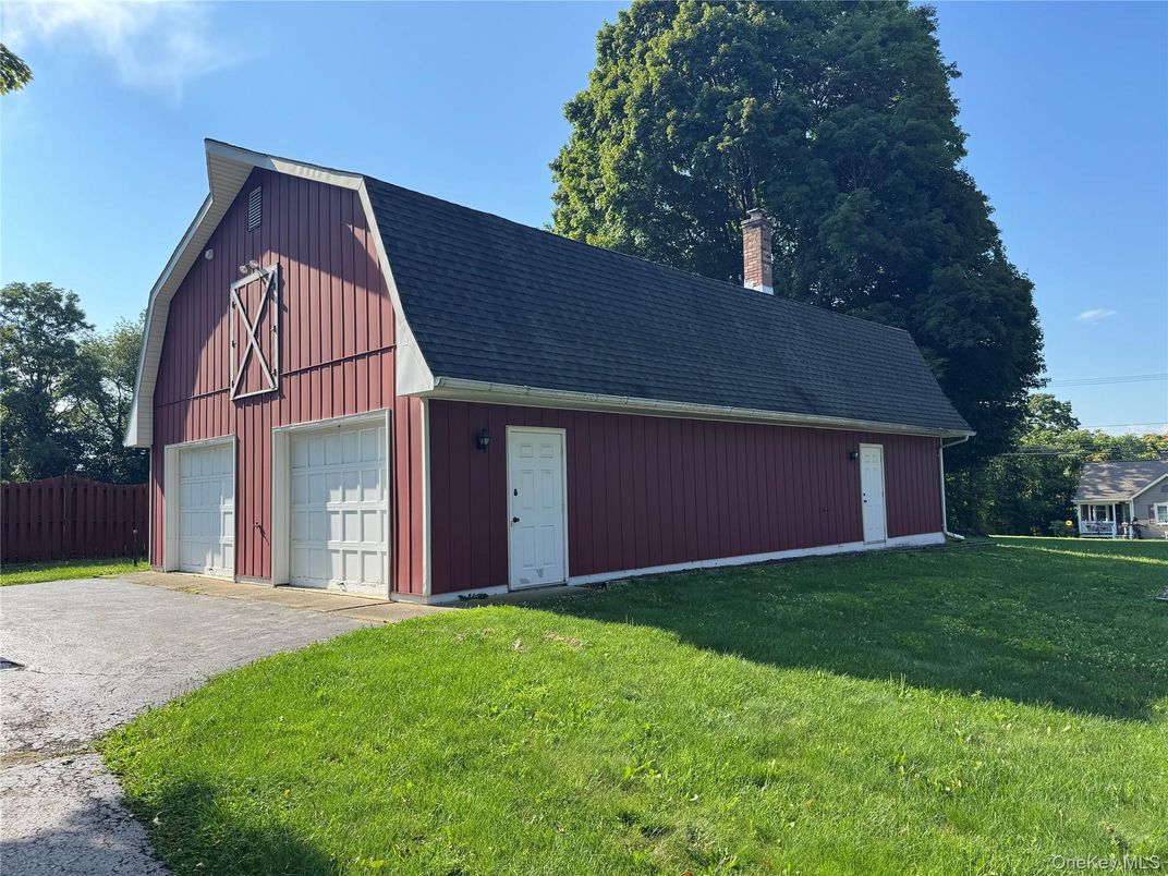 Backyard, Detached Garage, Exterior