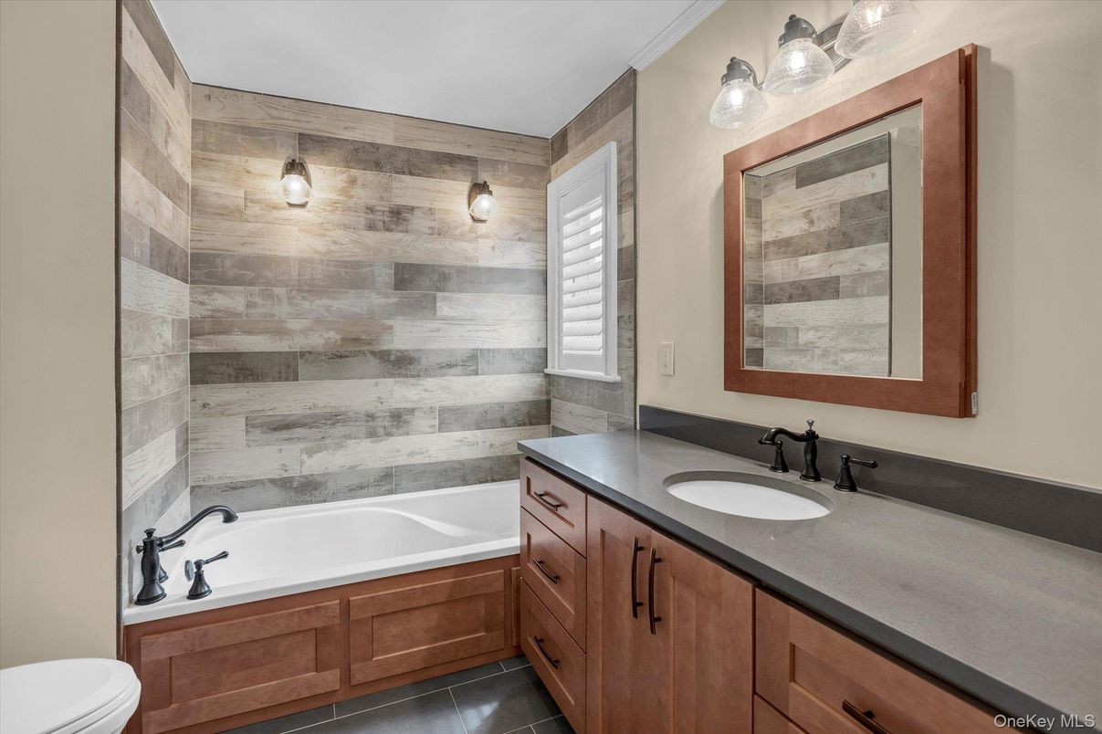 Bathroom, Interior, Wooden Walls