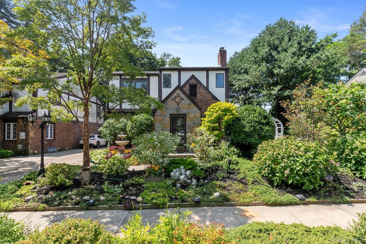 Exterior, Facade, Brick Facade, Tudor Revival