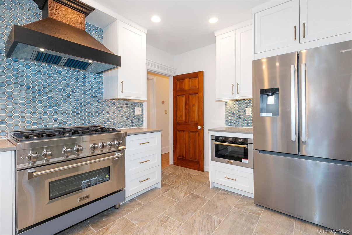 Interior, Kitchen, Recessed Lighting, Stainless Steel Appliances